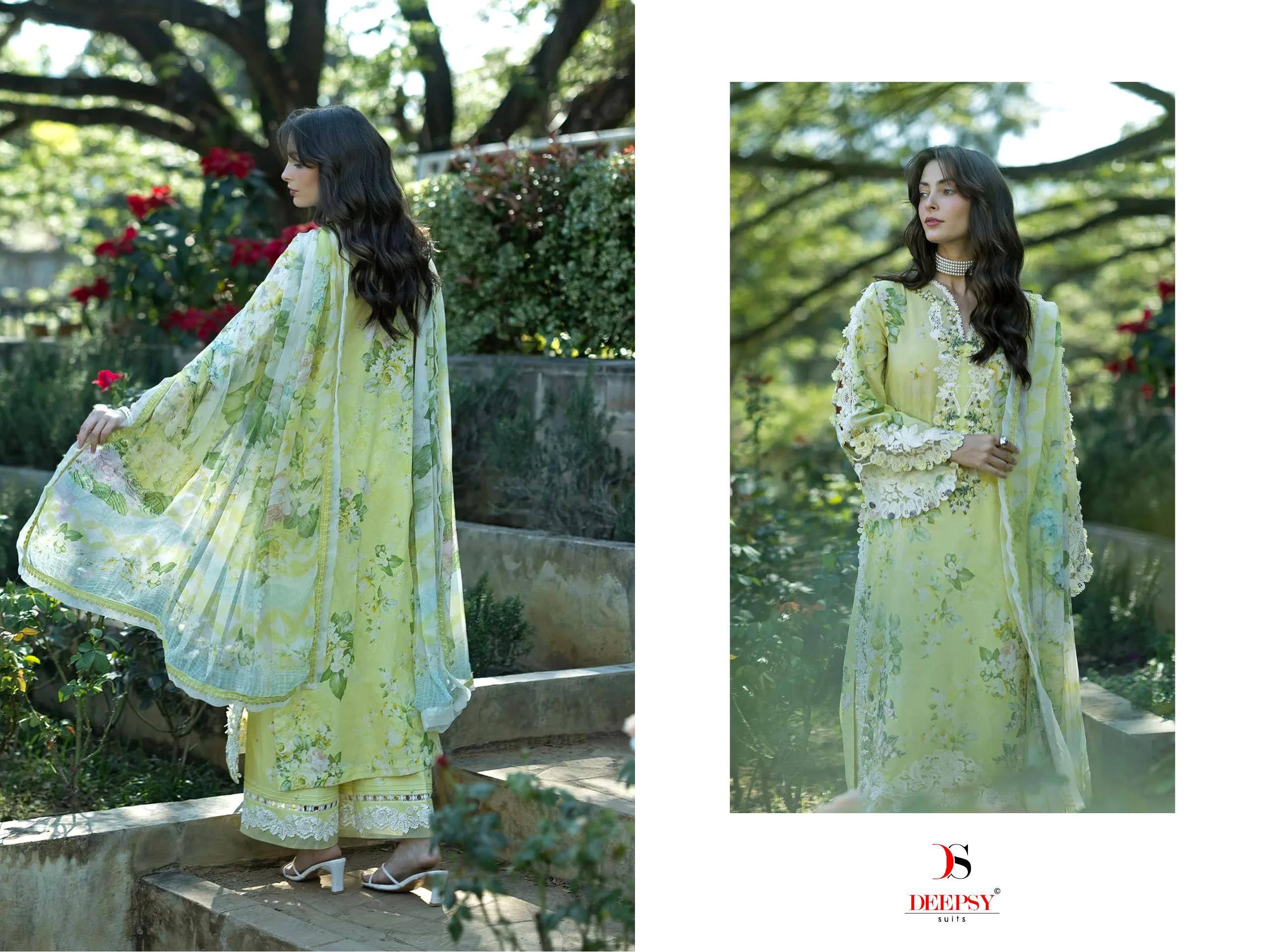 ELAF Signature-2 DEEPSY SUITS 2021 To 2026 Series Designer Pakistani Suits Pure Cotton Dresses At Wholesale Price